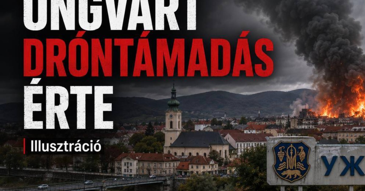 Dróntámadás Ungváron: „Sahed” csapódott egy épületbe a Turbogáz környékén
